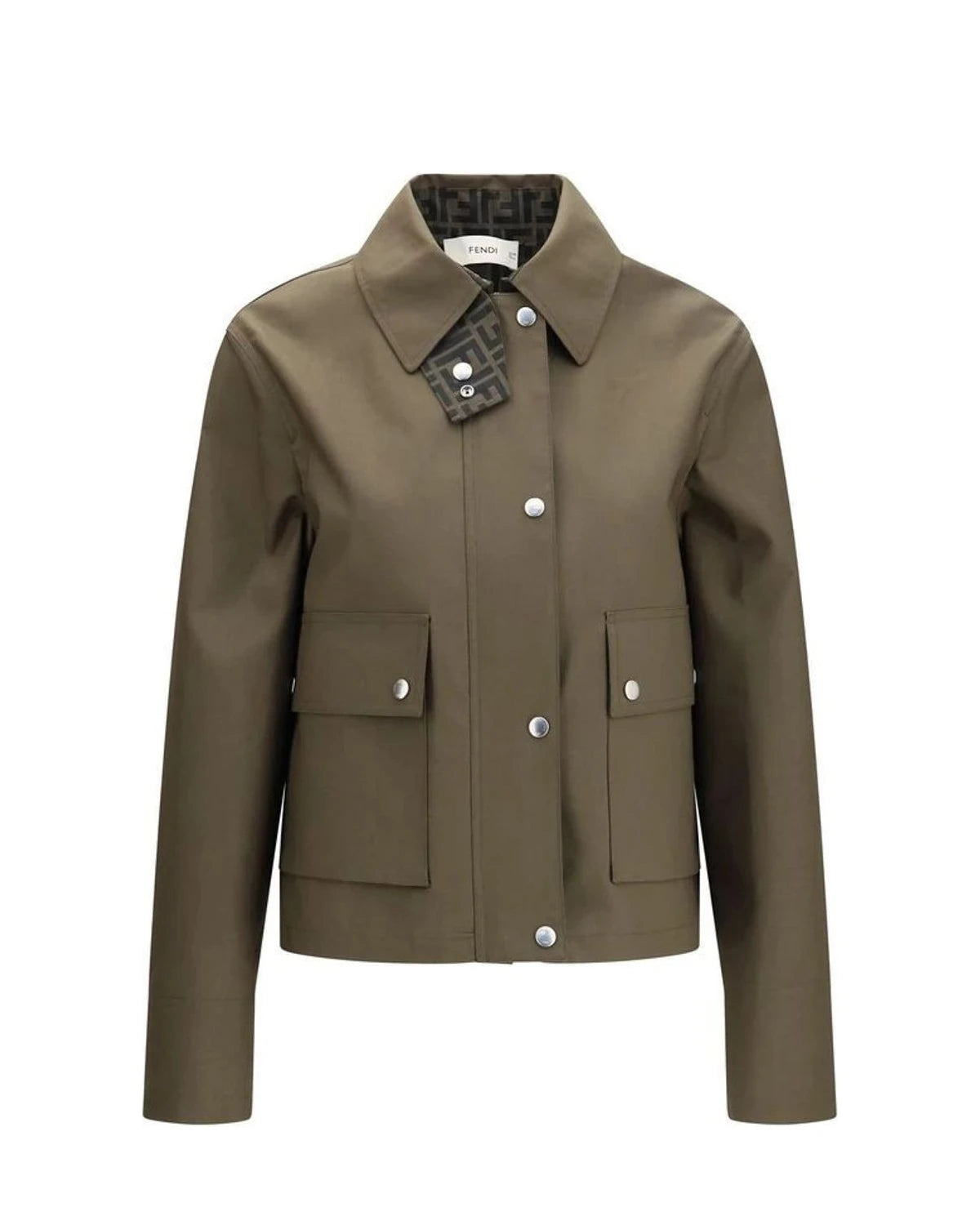 Fendi Beige Trucker Jacket