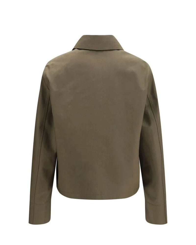 Fendi Trucker Jacket in beige, Polyester — view 2