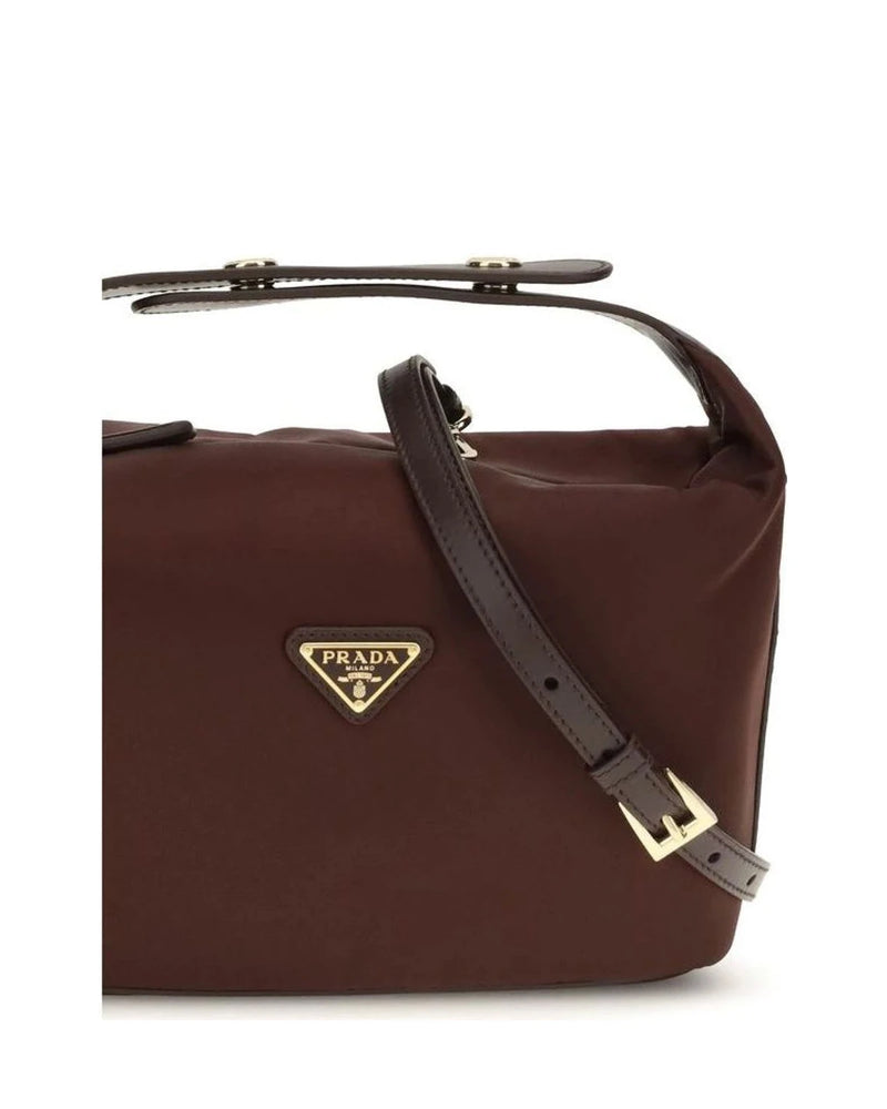 Prada Shoulder Bag in red, Recycled Polyamide — view 4
