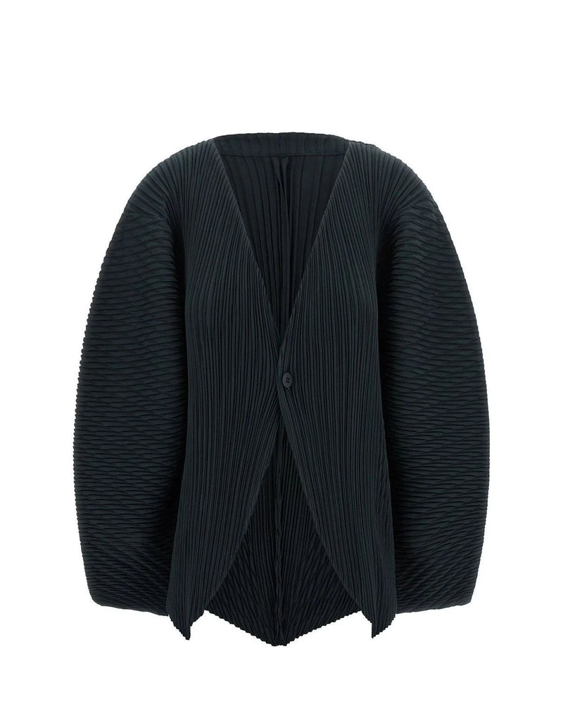 Issey Miyake Cardigan in black, Polyester