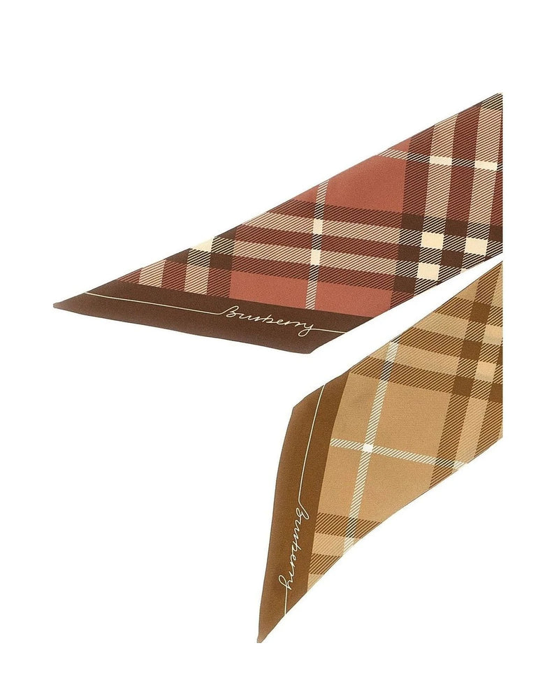 Burberry Scarves & Shawl in multicolor, Mulberry Silk — view 3