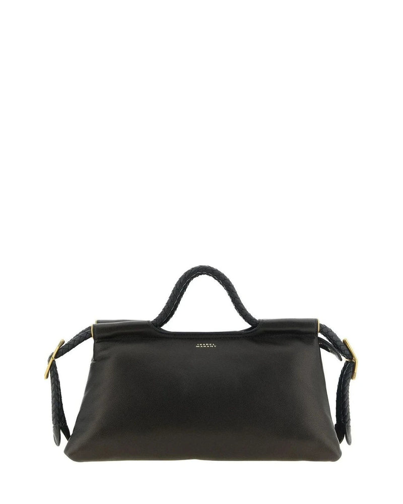 Isabel Marant Satchel Bag in black, Lamb Leather