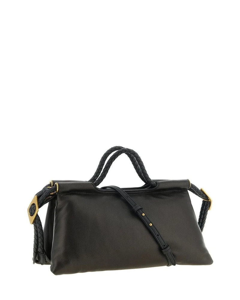 Isabel Marant Satchel Bag in black, Lamb Leather — view 2