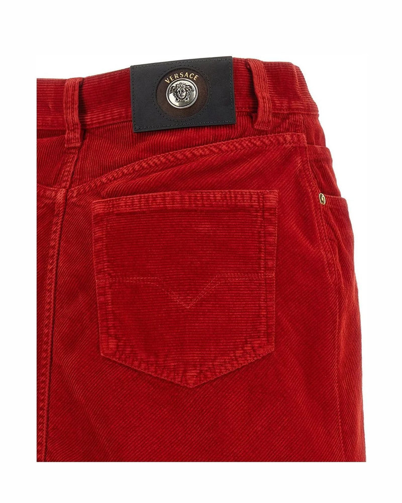 Versace Skirt in red, Cotton — view 4