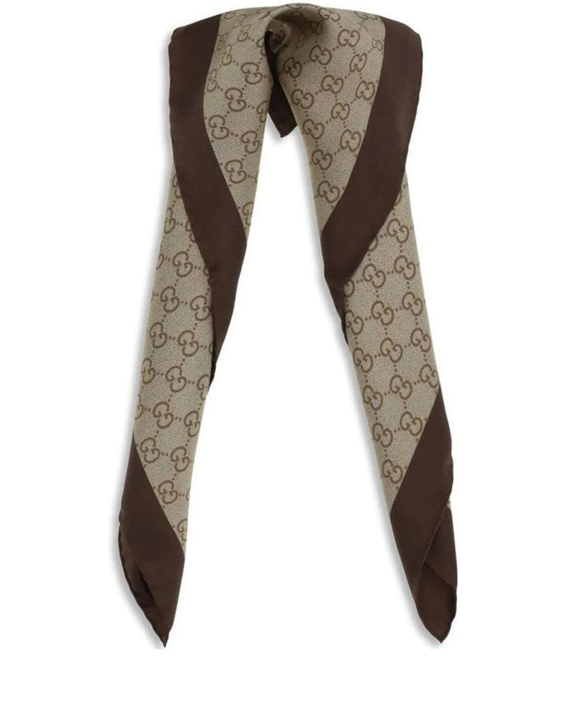 Gucci Scarves & Shawl in beige, Silk — view 2