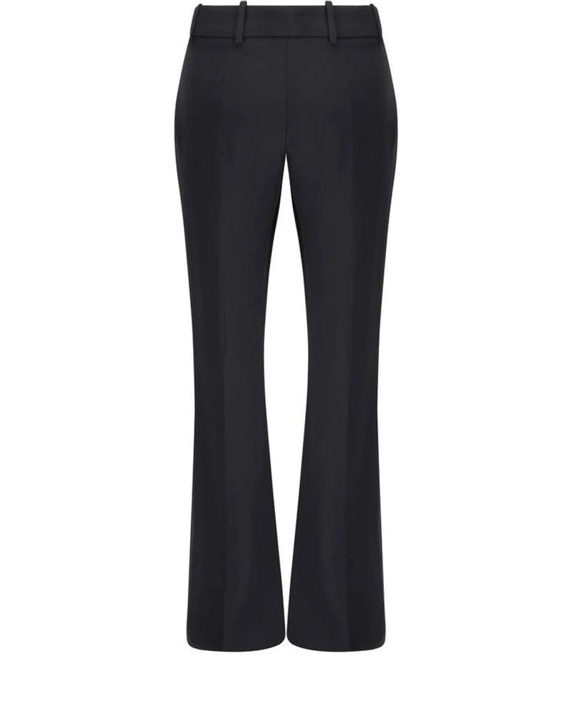 Alexander McQueen Palazzo Pant in black, Acetate — view 2