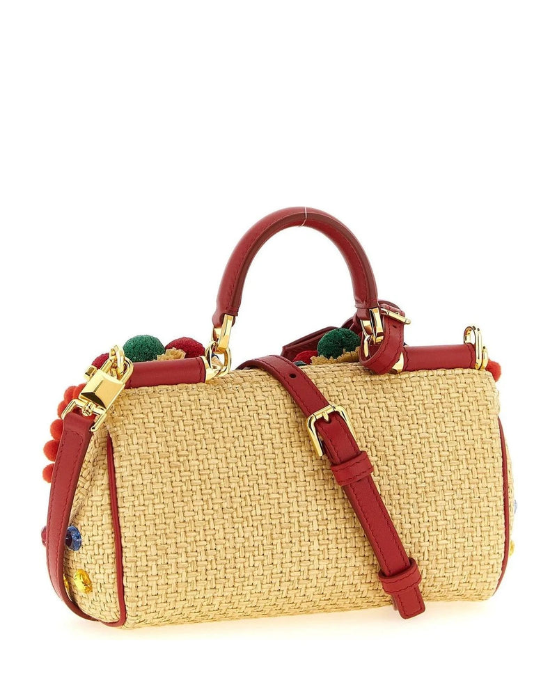 Dolce & Gabbana Satchel Bag in multicolor, Viscose — view 2