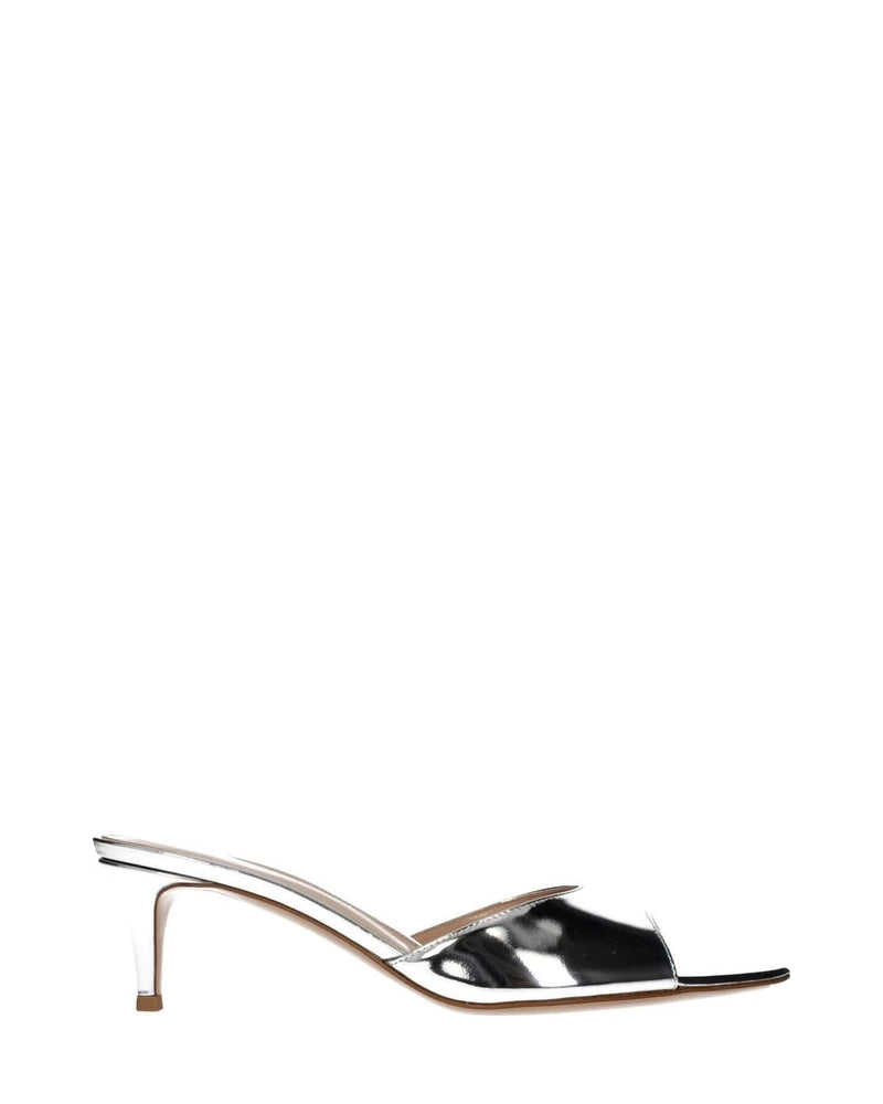 Gianvito Rossi Gray Platform Sandals