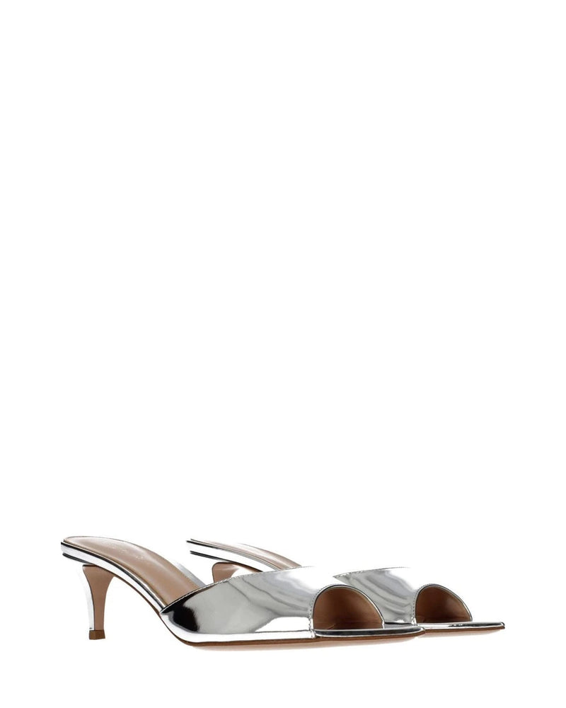 Gianvito Rossi Gray Platform Sandals