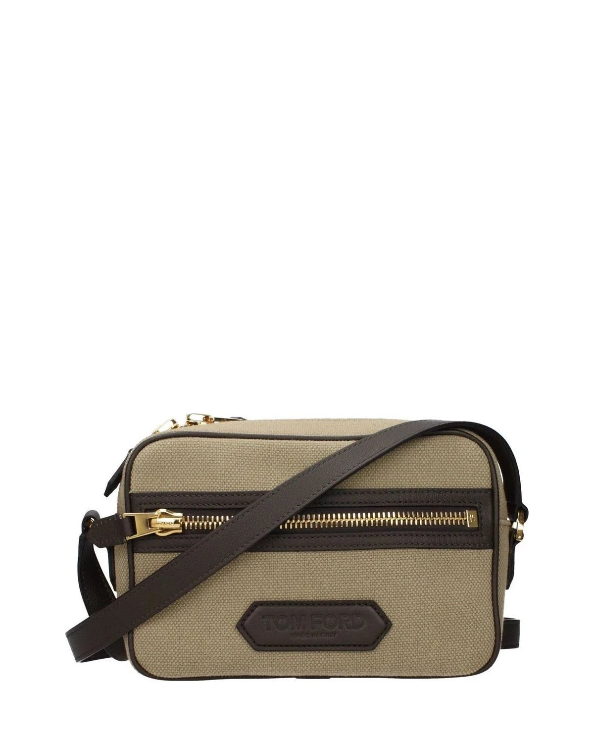 Tom Ford Cross Body Bag in beige