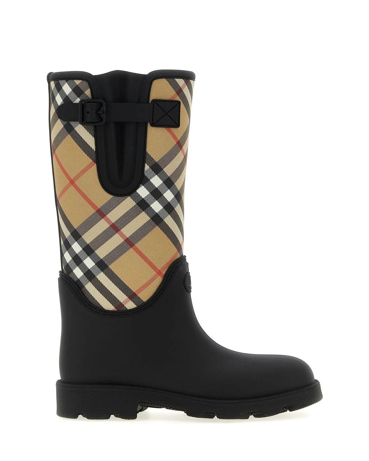 Burberry Black Knee High Boots
