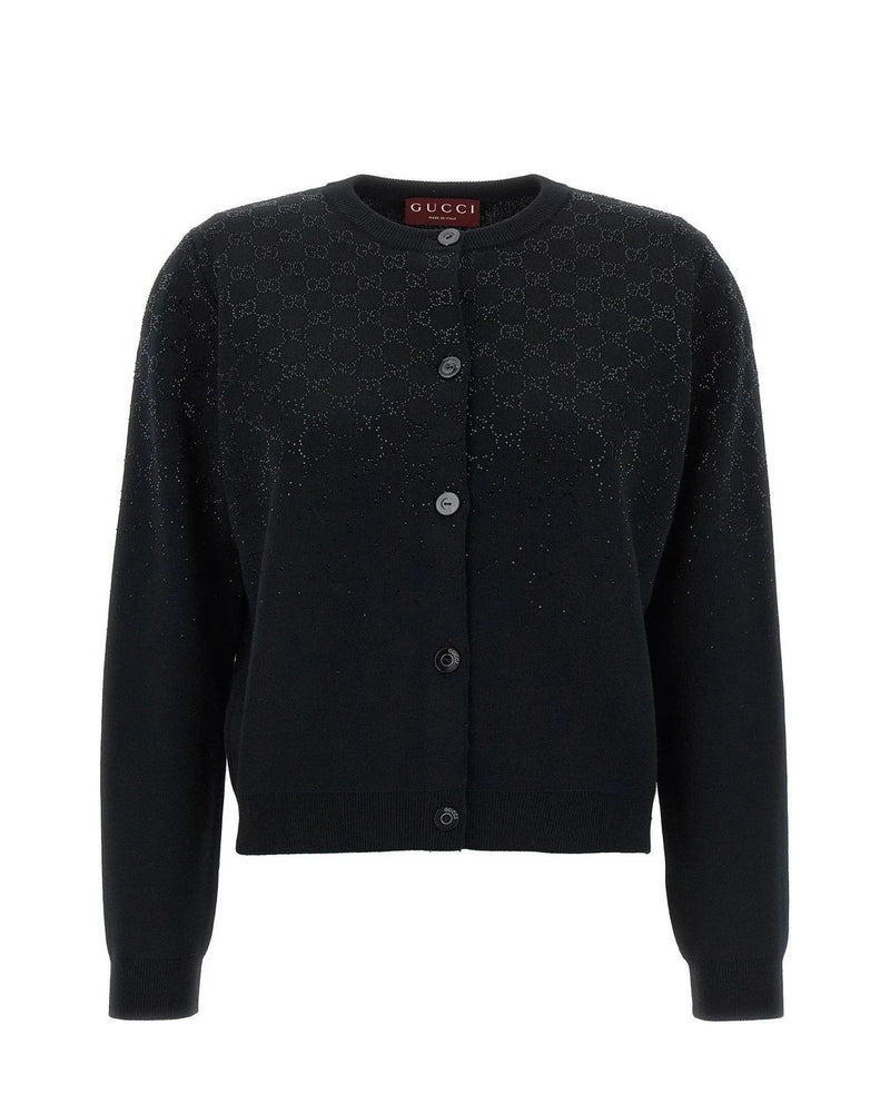Gucci Cardigan in black, Wool