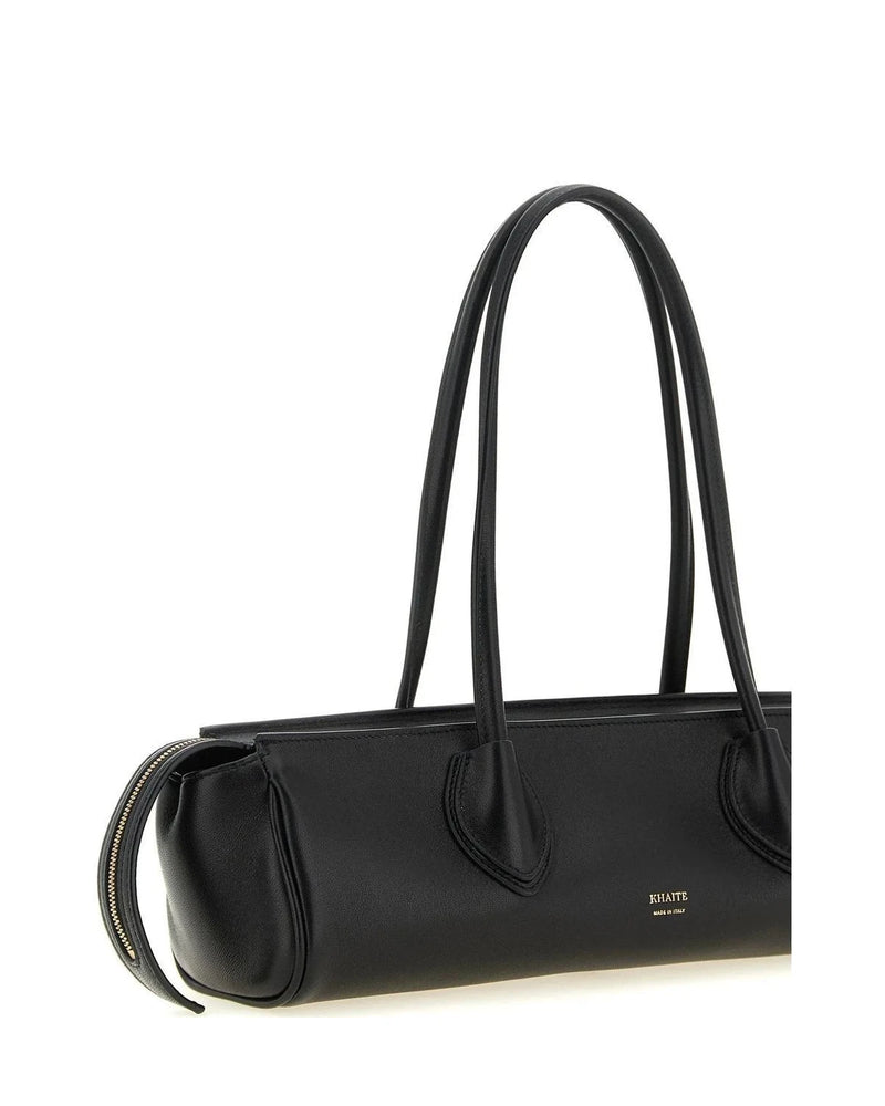 Khaite Shoulder Bag in black, Lamb Leather — view 3