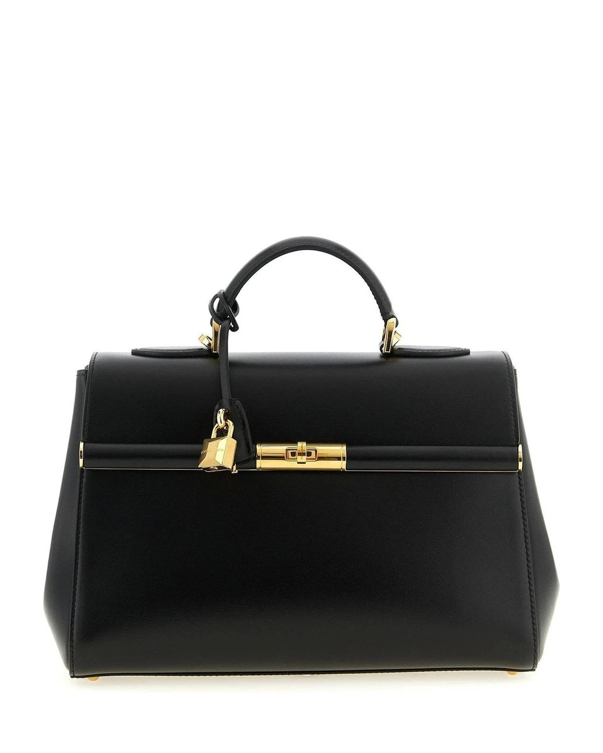 Dolce & Gabbana Satchel Bag in black, Lamb Leather