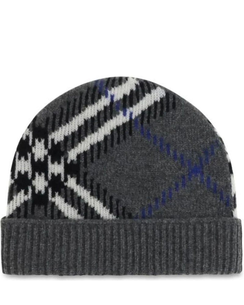Burberry Beanie in gray, Kashmir