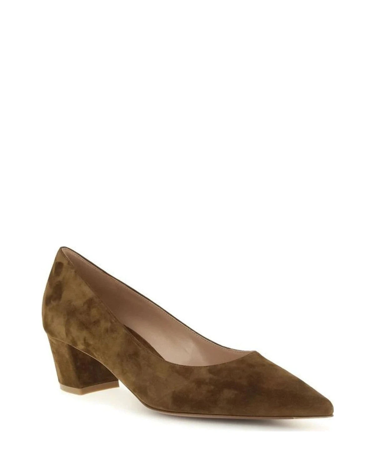 Gianvito Rossi Pumps in brown, Suede — view 2