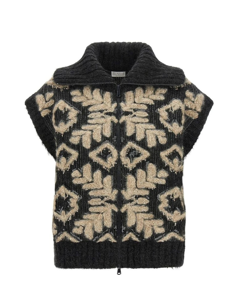 Brunello Cucinelli Cardigan in gray