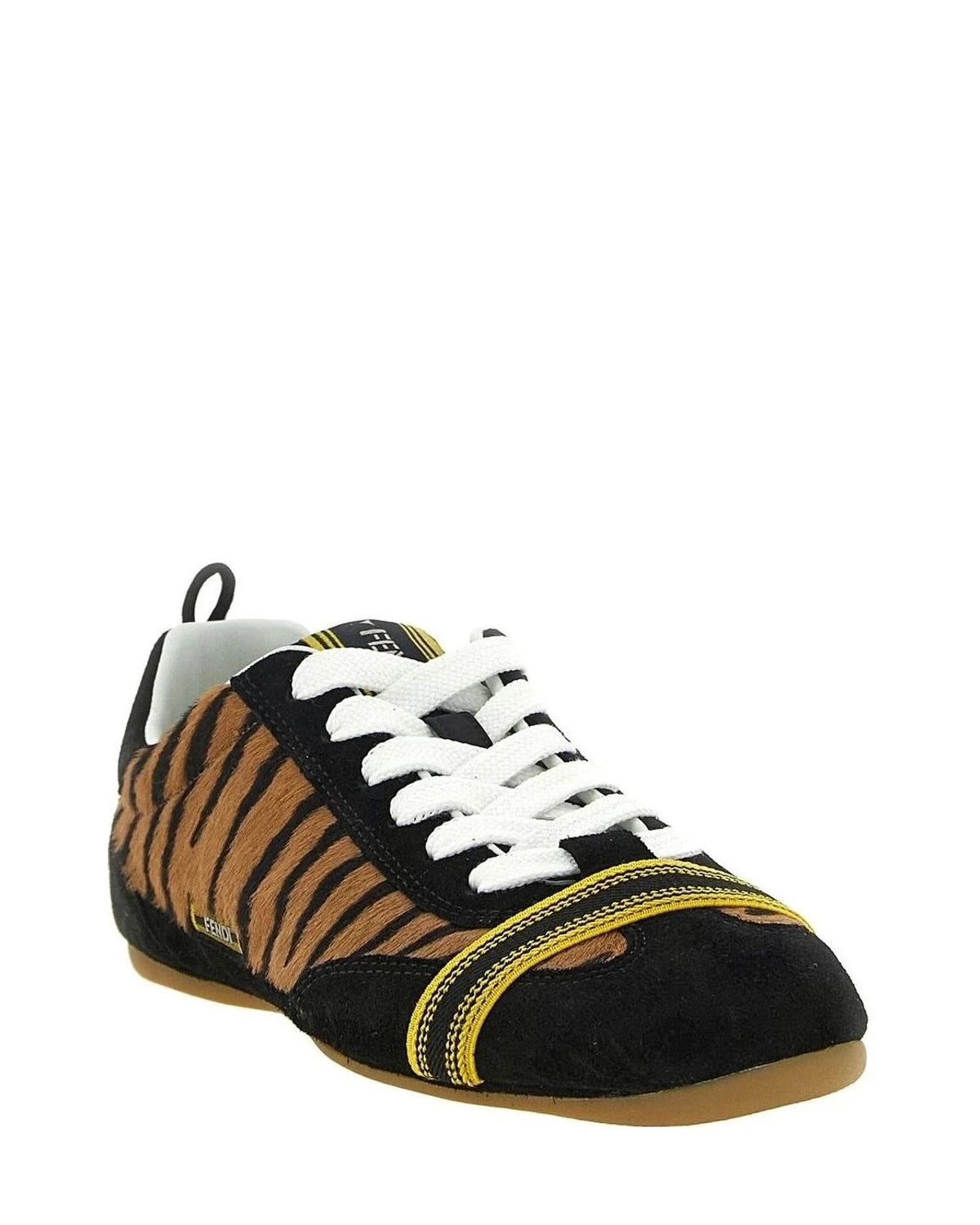 Fendi Sneakers in brown, Calfskin Leather — view 2