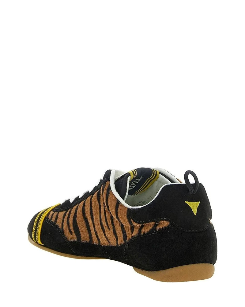 Fendi Sneakers in brown, Calfskin Leather — view 3