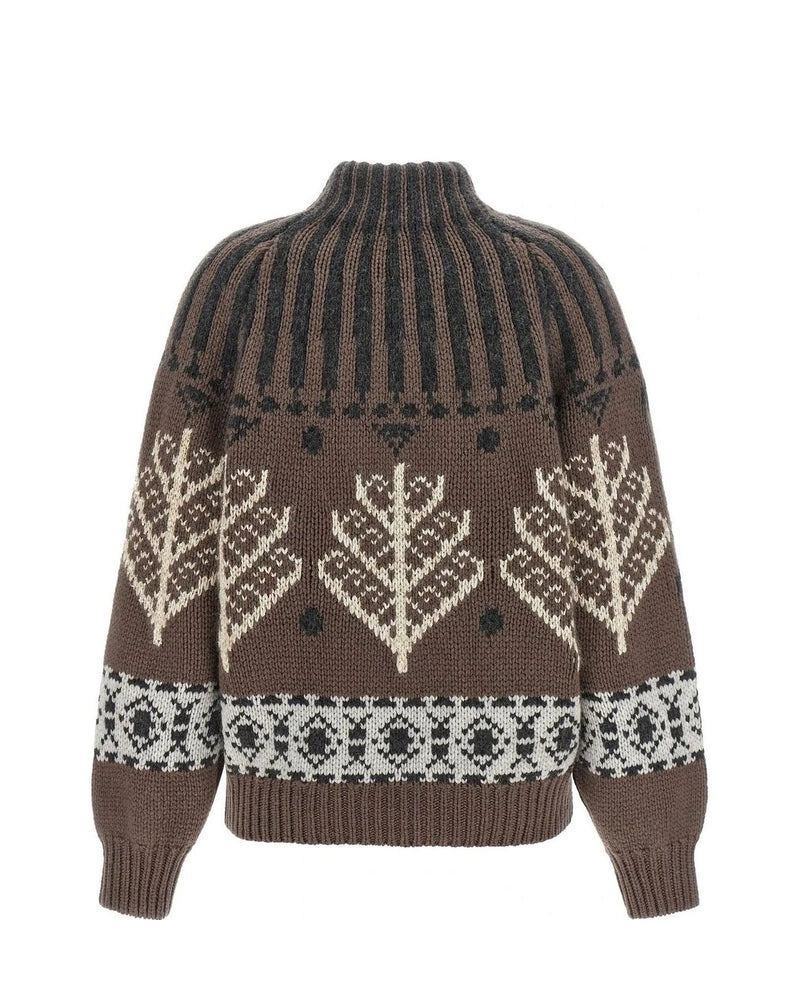 Brunello Cucinelli Sweater in brown, Cashmere — view 2