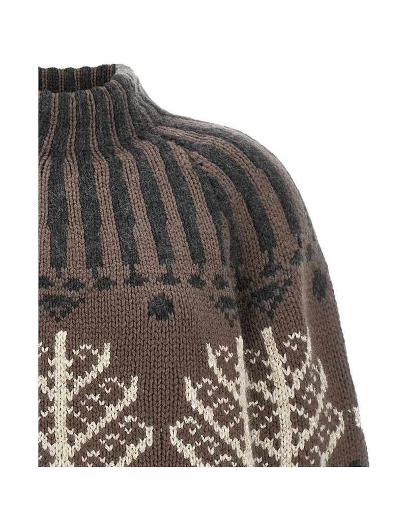 Brunello Cucinelli Sweater in brown, Cashmere — view 3
