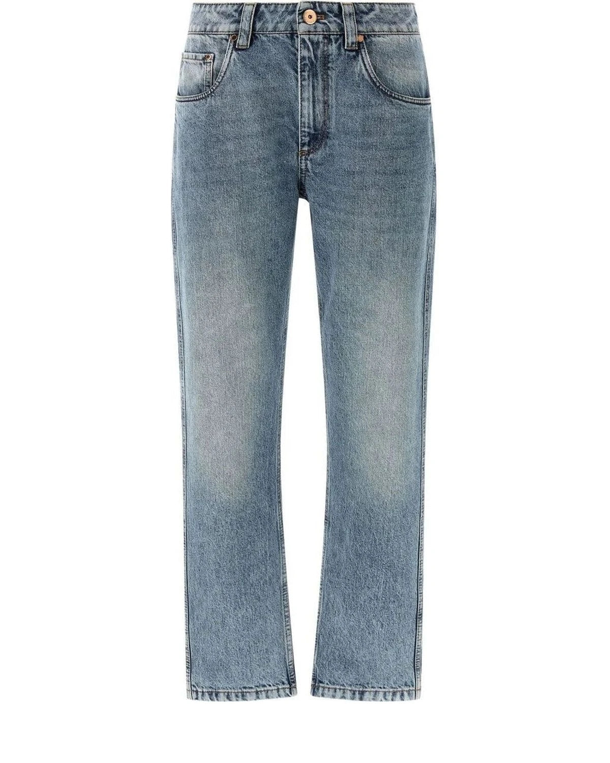Brunello Cucinelli Jean in blue, Cotton