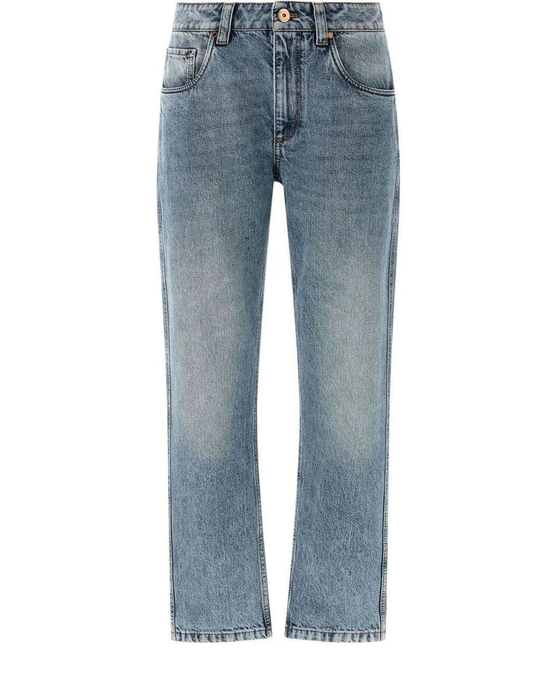 Brunello Cucinelli Jean in blue, Cotton