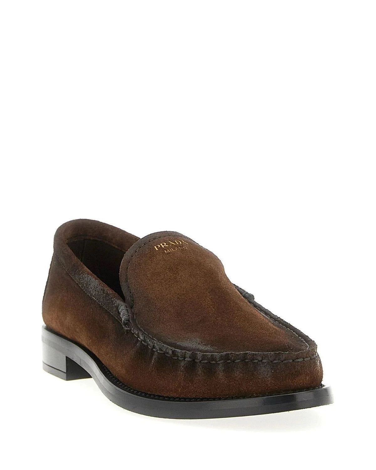 Prada Loafers in brown, Calfskin Leather — view 2