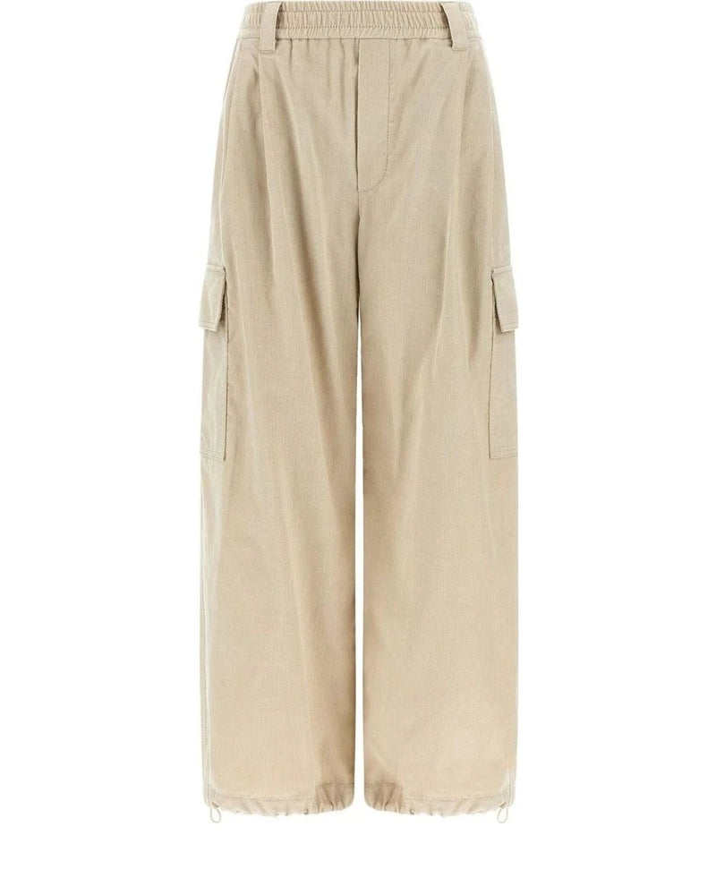 Brunello Cucinelli Cargo Pant in beige, Cotton