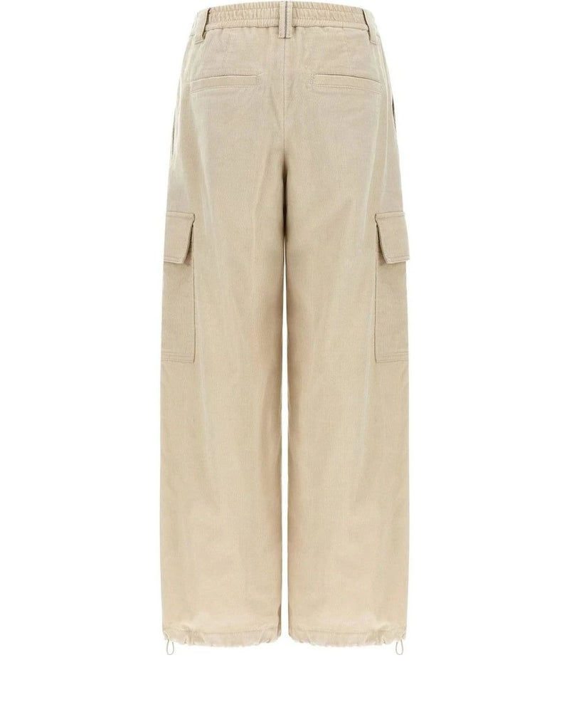 Brunello Cucinelli Cargo Pant in beige, Cotton — view 2
