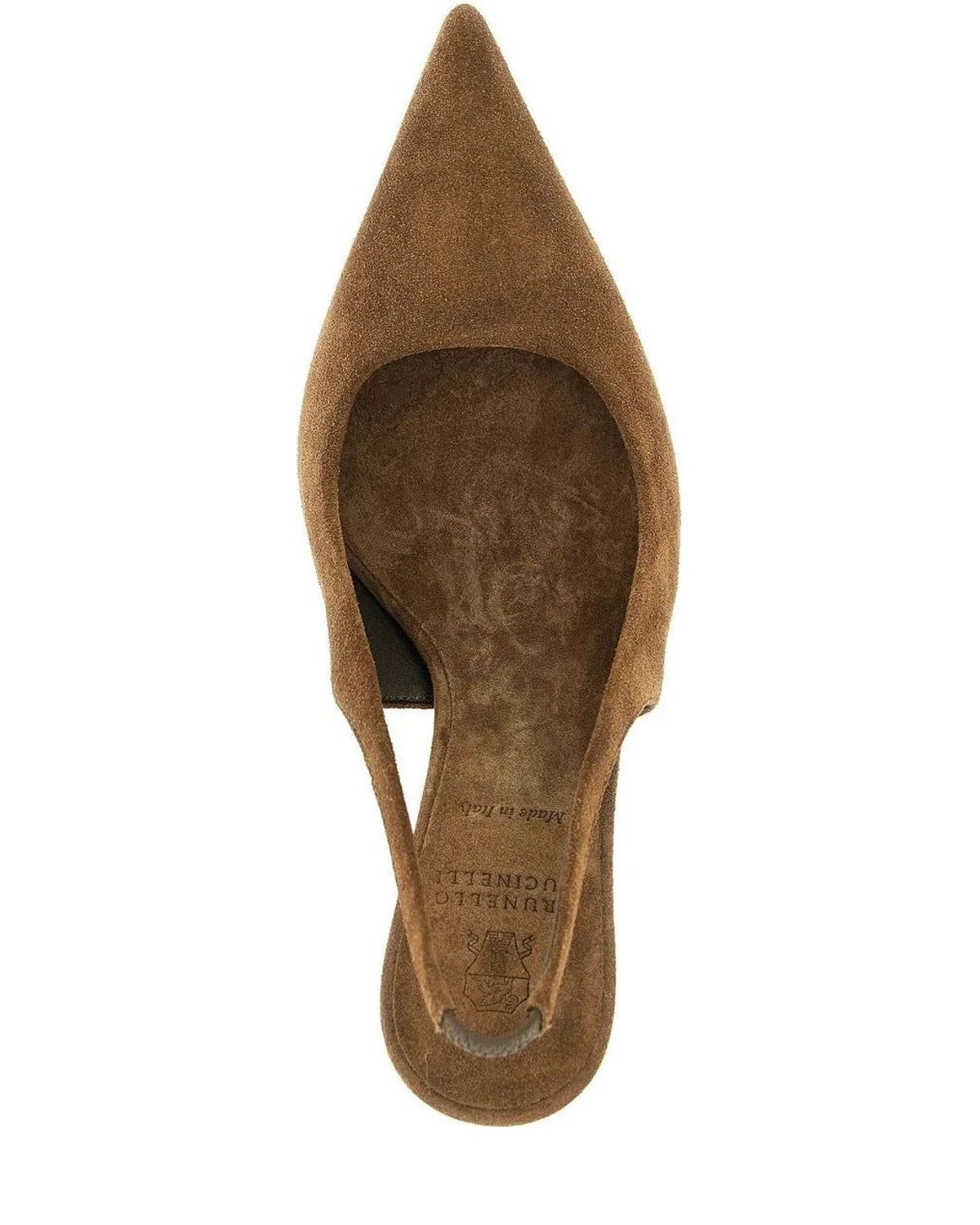 Brunello Cucinelli Pumps in brown, Calfskin Leather — view 4