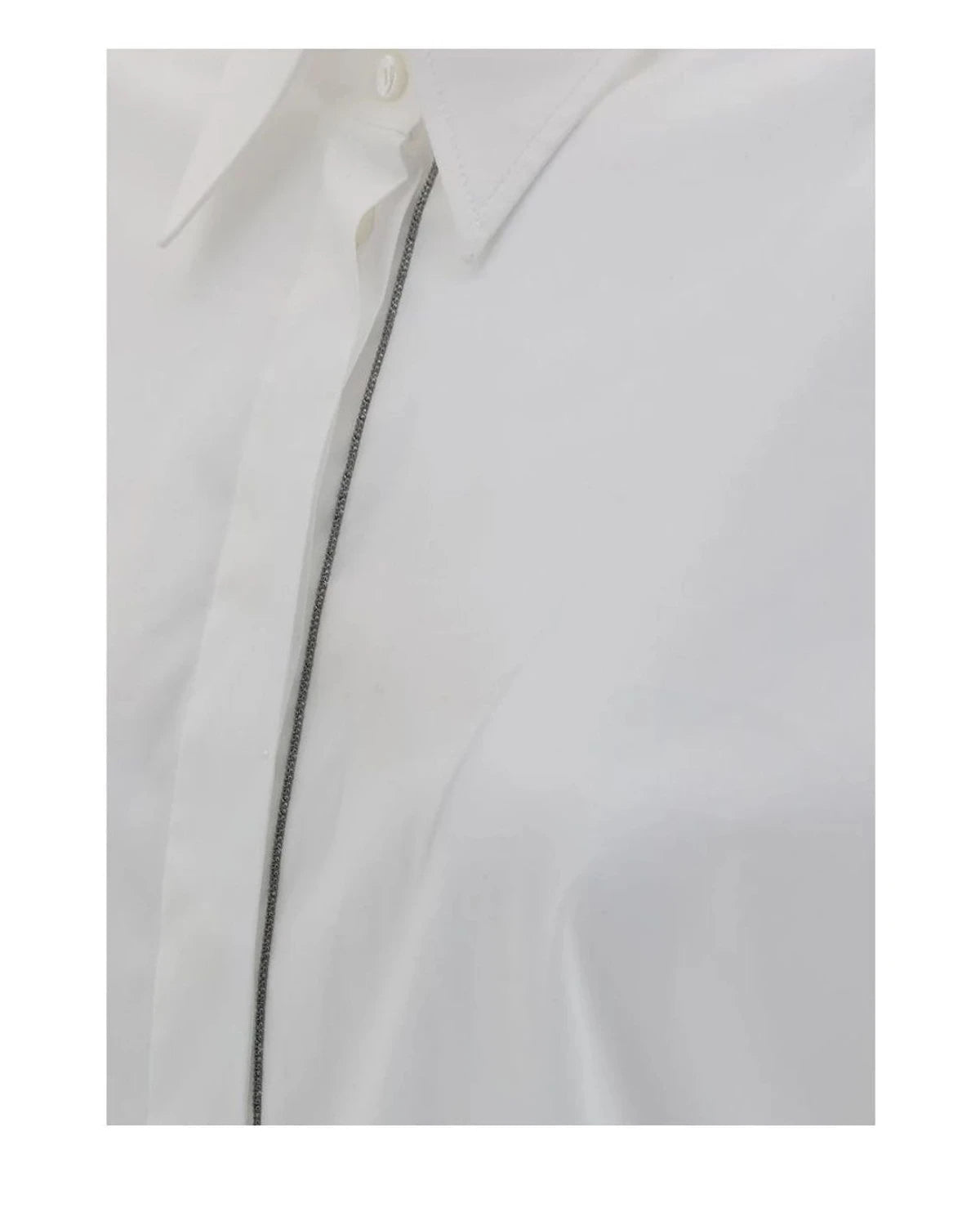 Brunello Cucinelli Dress Shirt in white — view 3