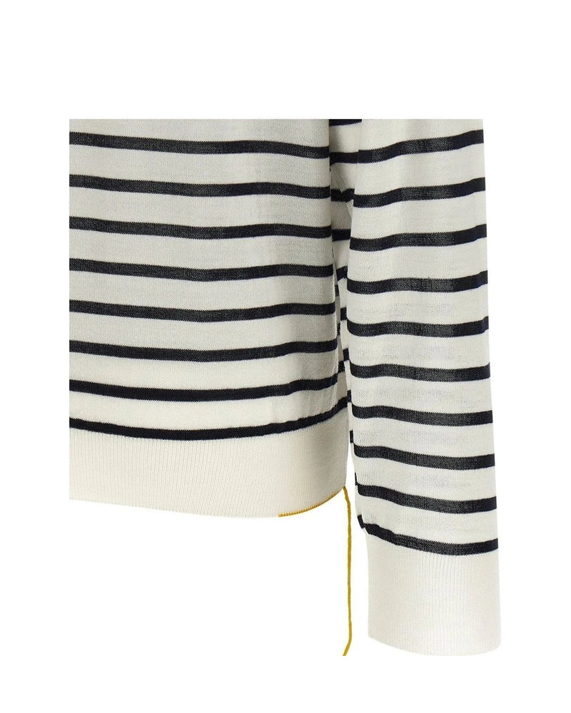 Fendi Cardigan in white, Virgin Wool — view 4
