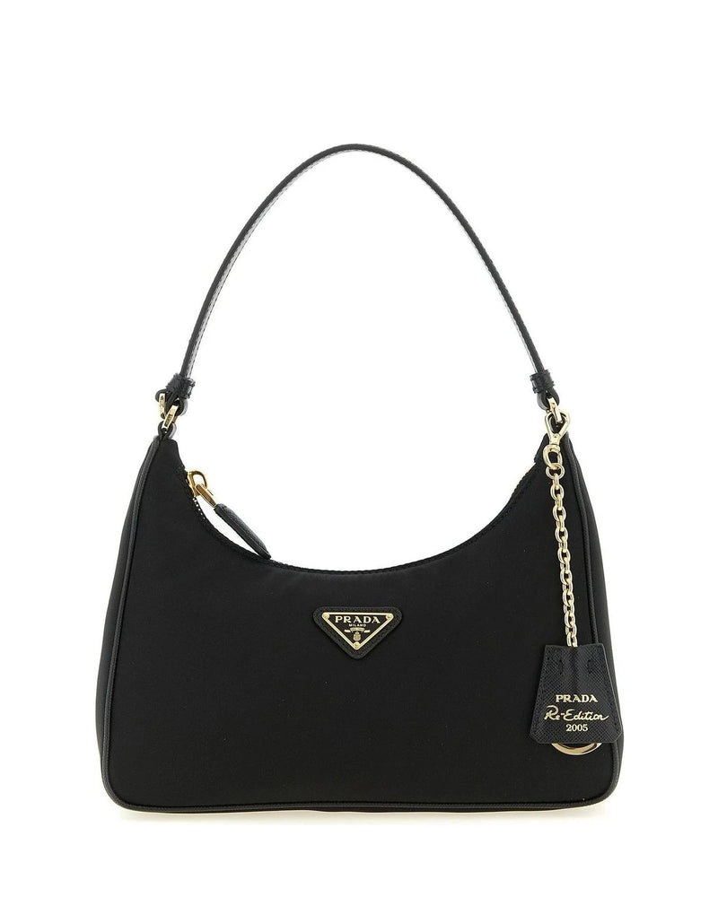 Prada Shoulder Bag in black, Recycled Polyamide
