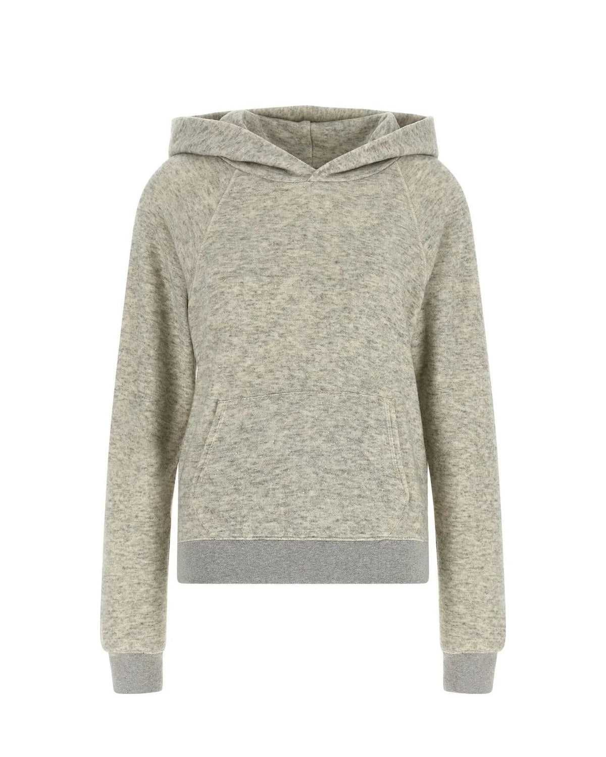 Khaite Hoodie in gray, Cotton