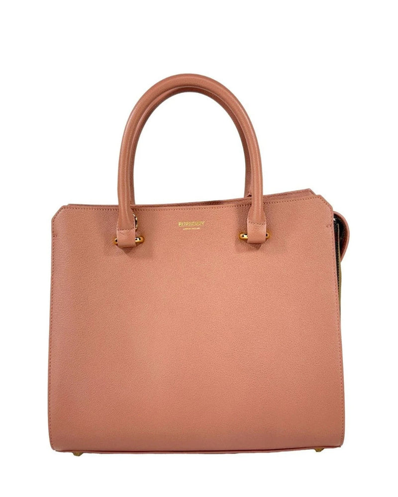 Burberry Satchel Bag in gold, Leather