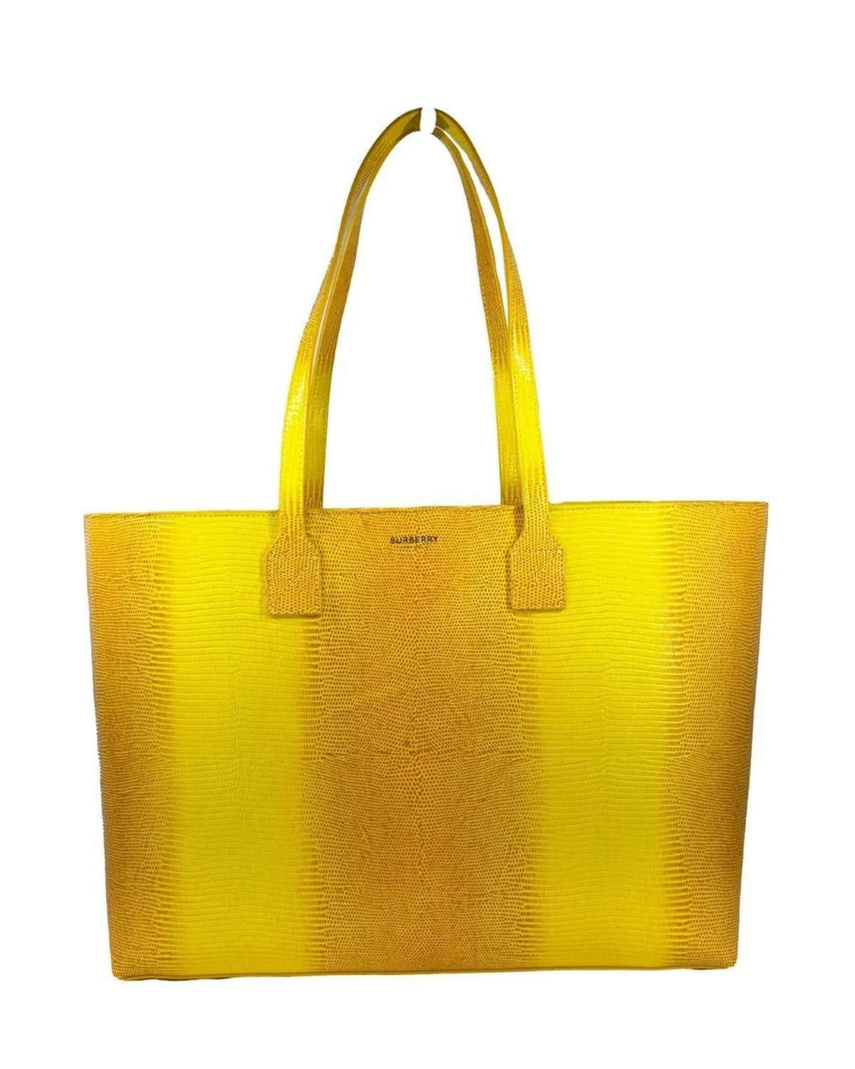 Burberry Tote Bag in gold, Leather