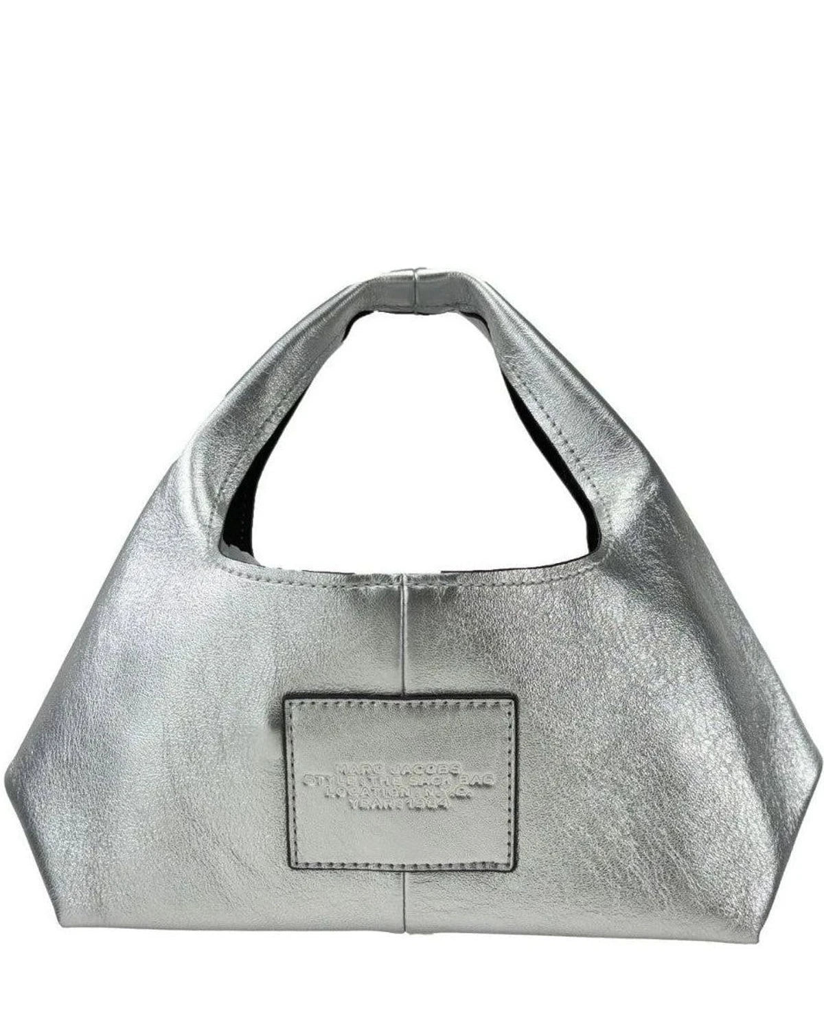 Marc Jacobs Bucket Bag in silver, Leather — view 3