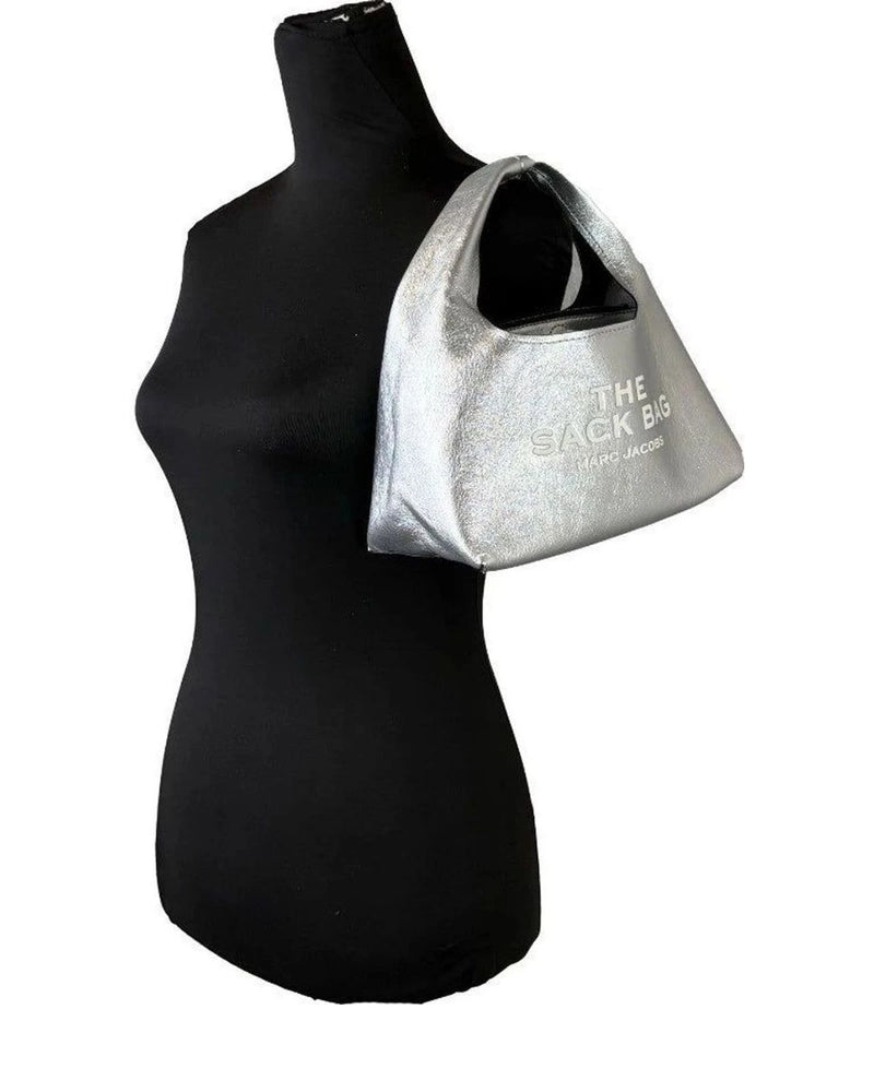 Marc Jacobs Bucket Bag in silver, Leather — view 4