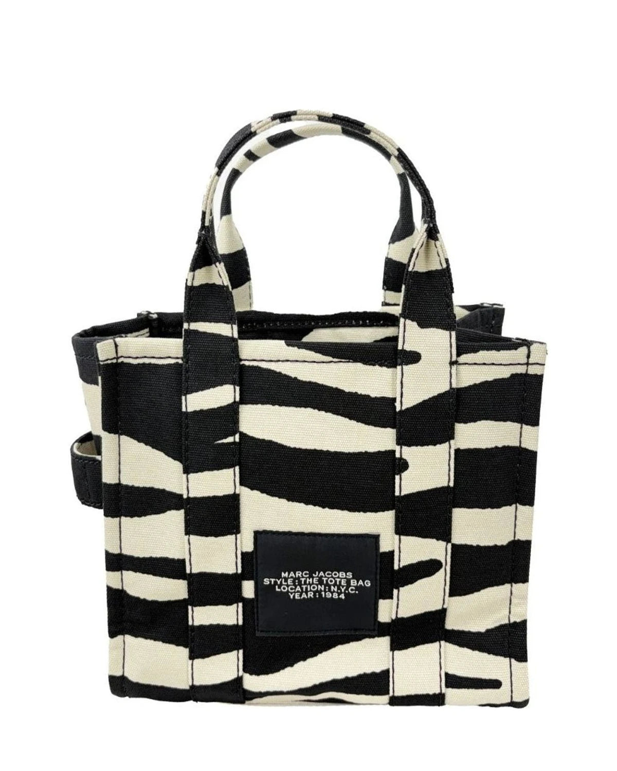 Marc Jacobs Tote Bag in silver, Canvas — view 3