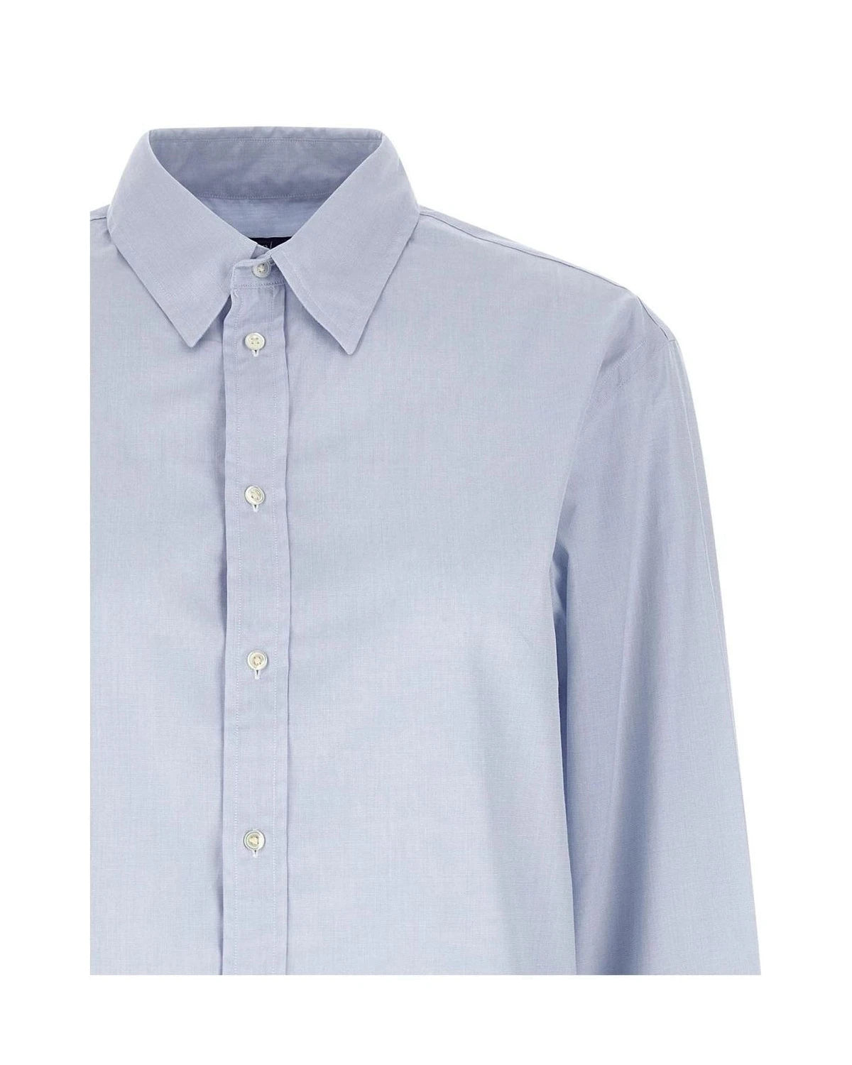Polo Ralph Lauren Dress Shirt in blue, Cotton — view 3