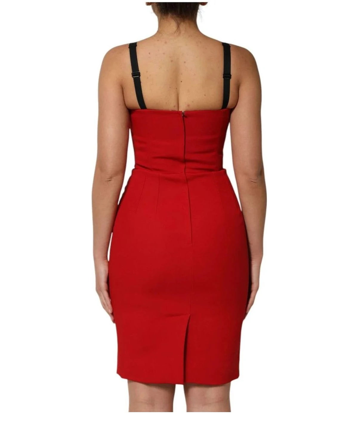 Dolce & Gabbana Dresse in red, Acetate — view 3