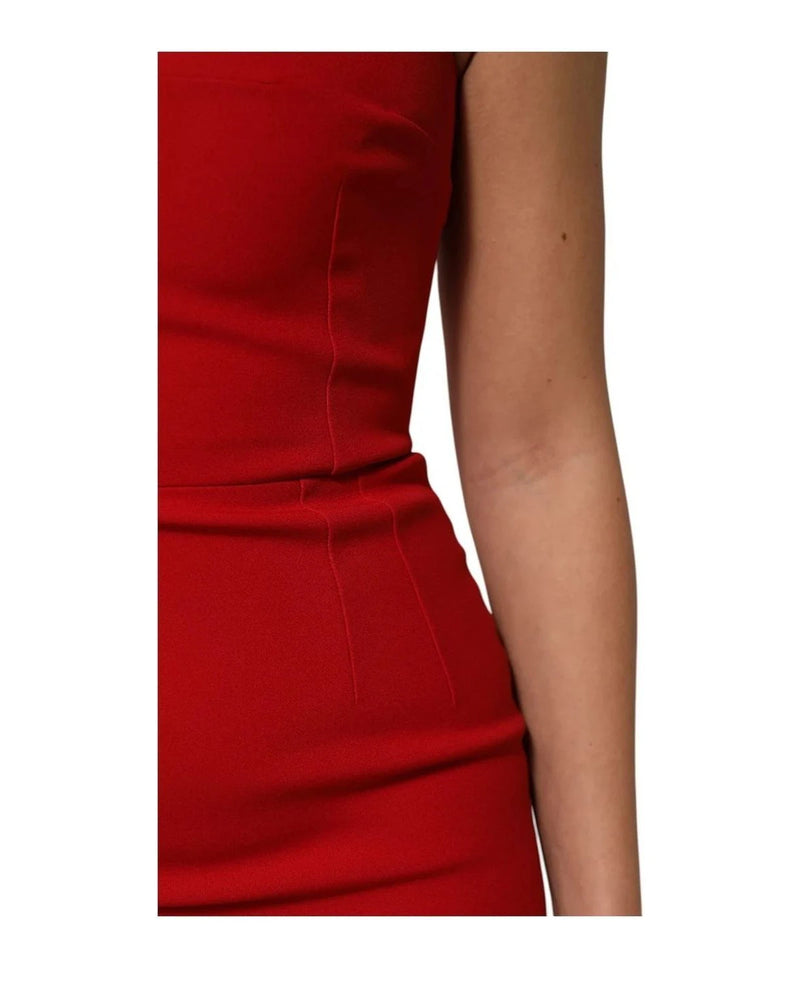 Dolce & Gabbana Dresse in red, Acetate — view 5