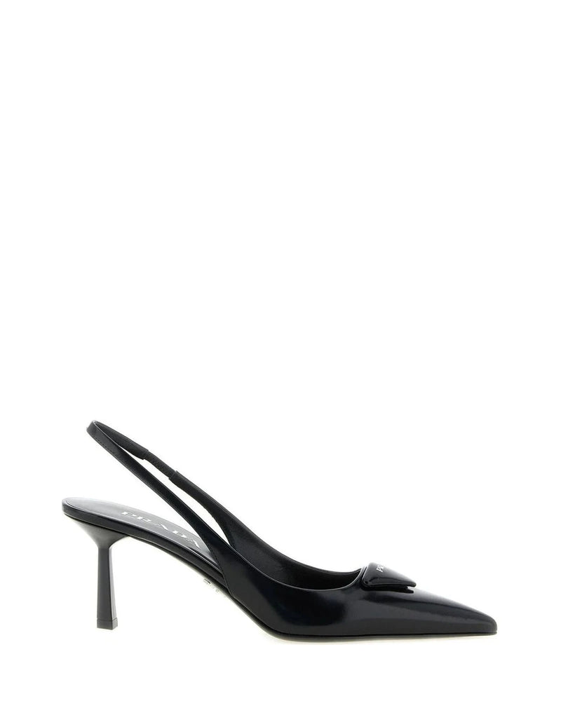 Prada Pumps in black, Calfskin Leather