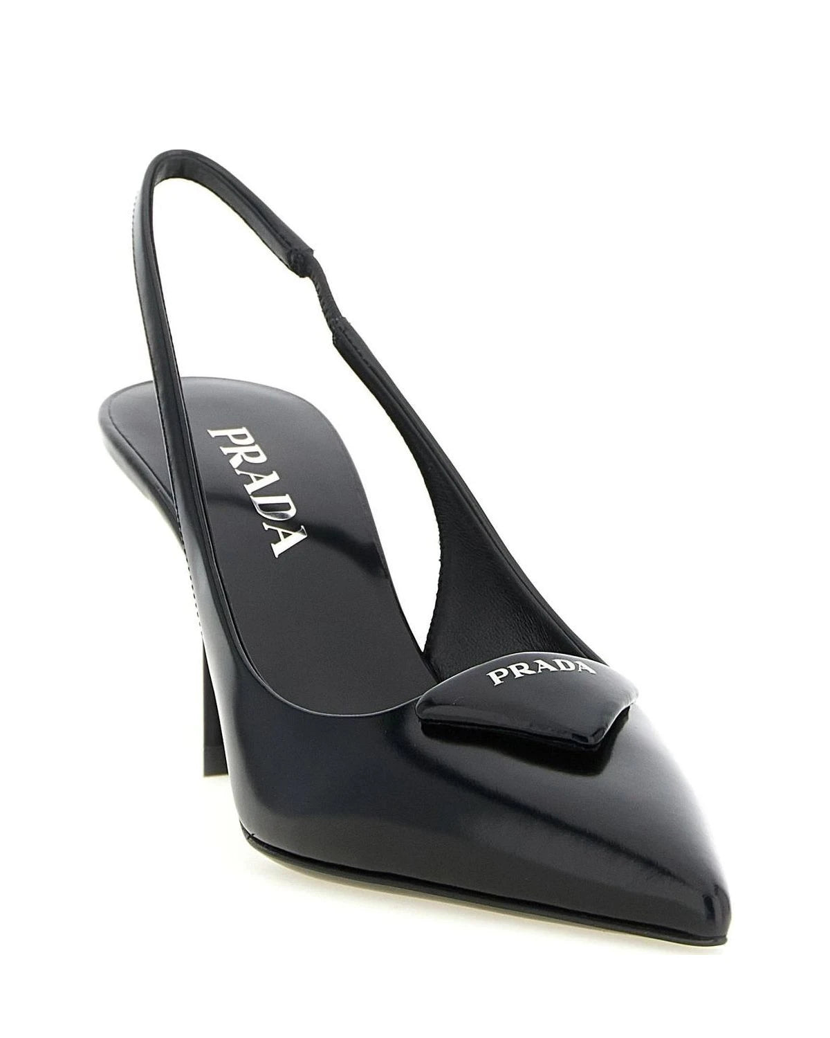 Prada Pumps in black, Calfskin Leather — view 2