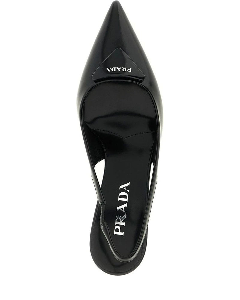 Prada Pumps in black, Calfskin Leather — view 4
