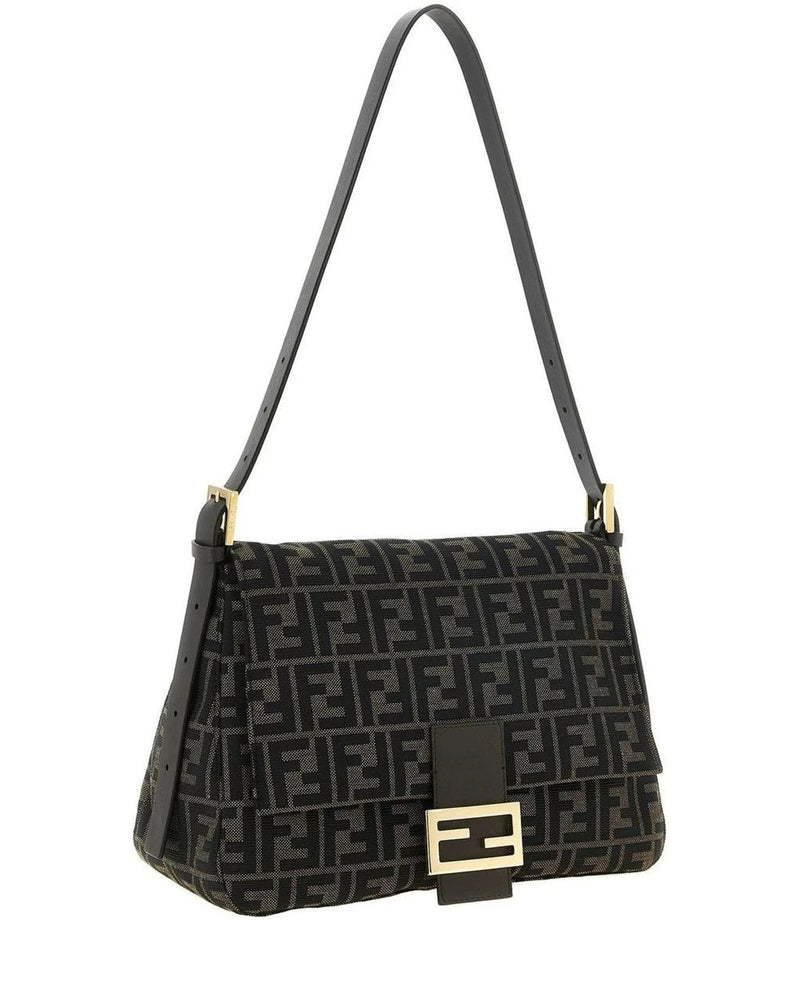 Fendi Shoulder Bag in brown, Polyester — view 3