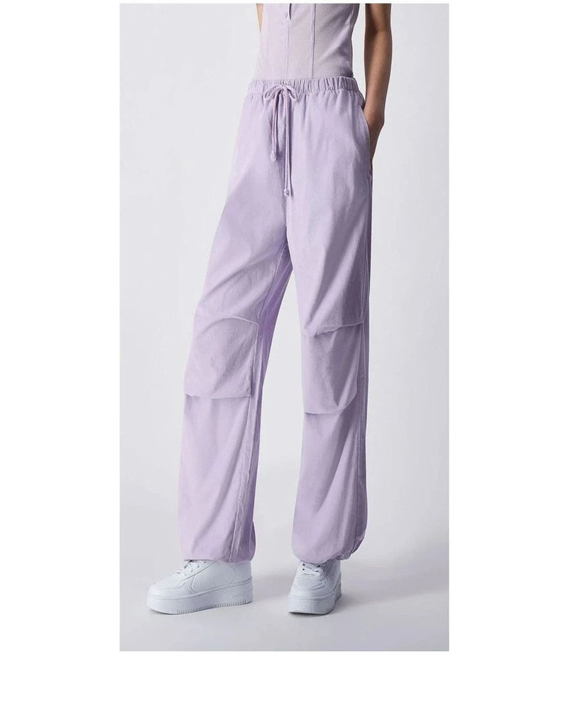 Champion Cargo Pant in purple, Cotton