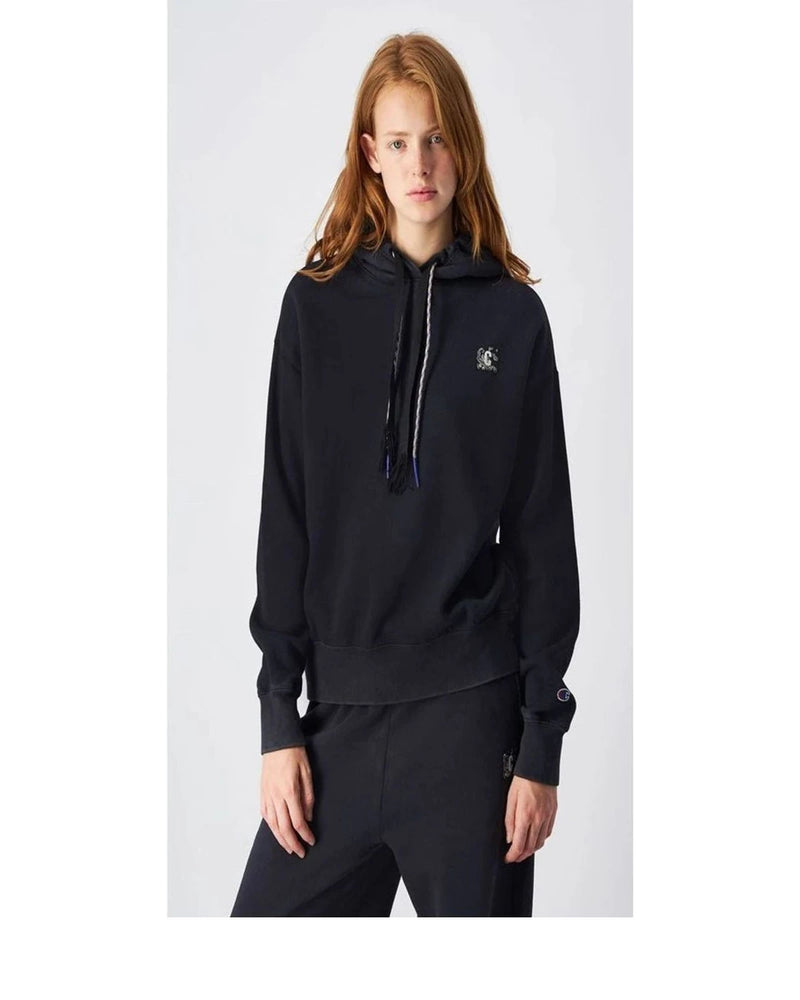 Champion Hoodie in black, Cotton — view 4