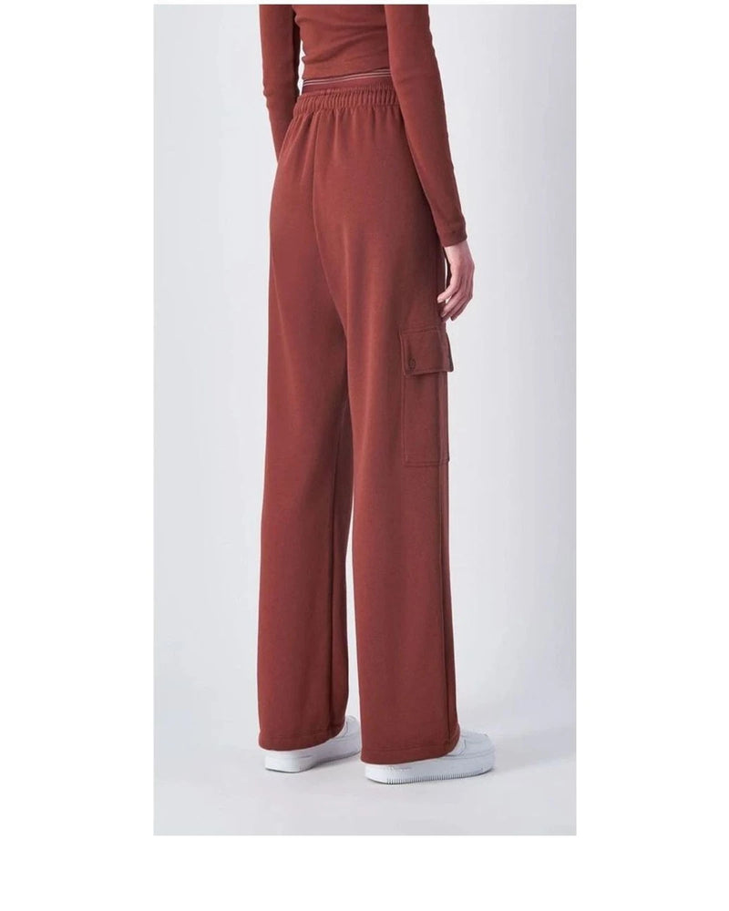 Champion Cargo Pant in red, Cotton — view 2